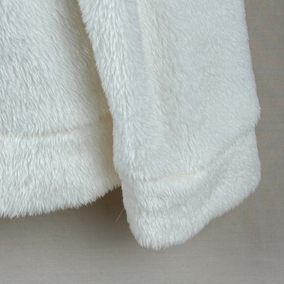 Talbots Size Small Funnel Neck Pullover Sweater Ivory Off-White Cozy Soft Plush - Picture 4 of 11